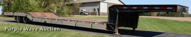 image for item JQ9269 2004 Muvall  Drop deck equipment trailer