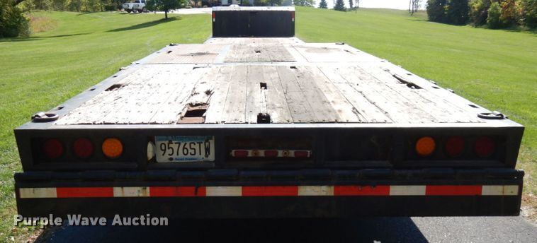 image for item JQ9269 2004 Muvall  Drop deck equipment trailer