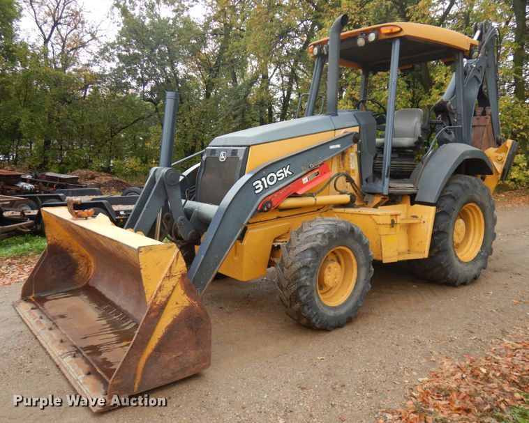 image for item JQ9329 2013 John Deere 310SK  backhoe