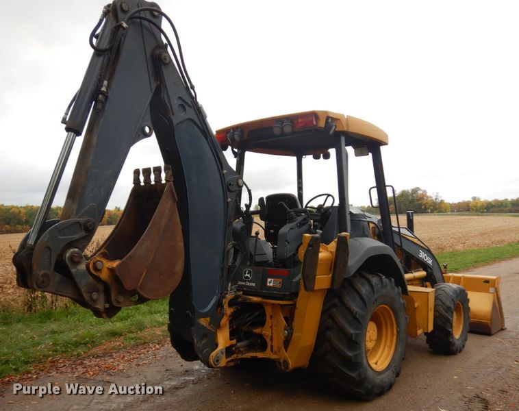 image for item JQ9329 2013 John Deere 310SK  backhoe
