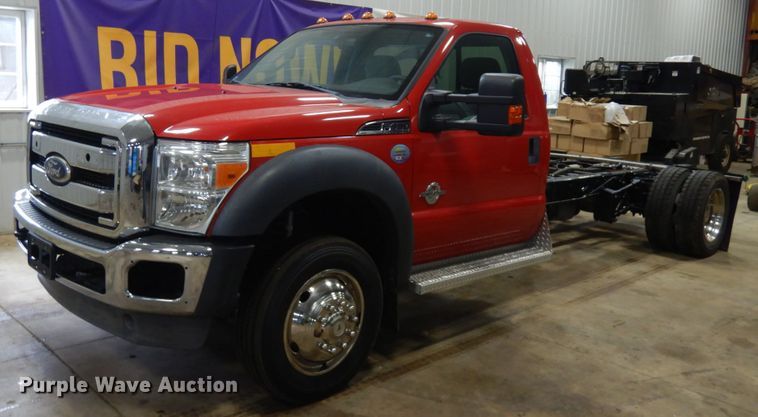 image for item JQ9334 2012 Ford F450 Super Duty  truck cab and chassis