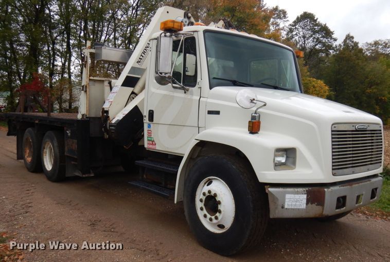 image for item JQ9337 1998 Freightliner FL80  crane truck