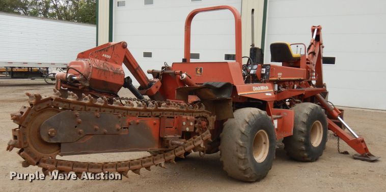 image for item KK9031 1989 Ditch Witch 6510  trencher