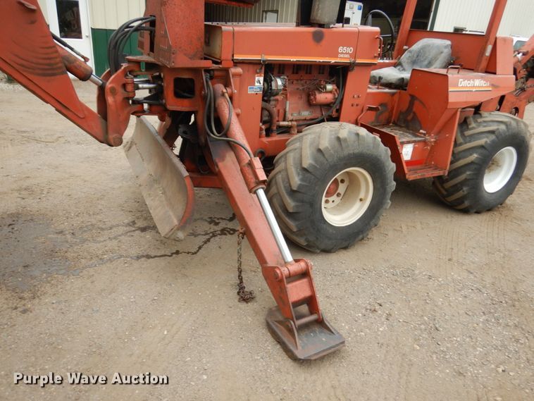 image for item KK9031 1989 Ditch Witch 6510  trencher