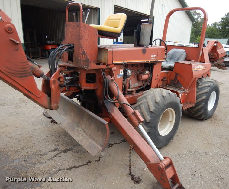 image for item KK9031 1989 Ditch Witch 6510  trencher