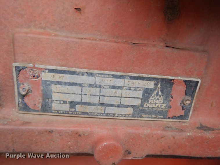 image for item KK9031 1989 Ditch Witch 6510  trencher