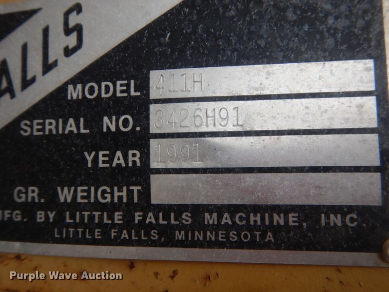 image for item KO9712 Falls 411H snow plow