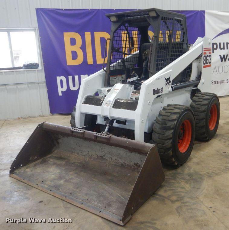 image for item KO9720 1997 Bobcat 863  skid steer loader
