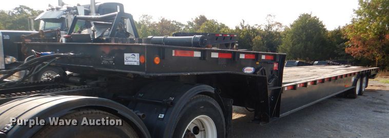 image for item DG1737 2006 Ledwell LW48HT2-10-PB  drop deck equipment trailer
