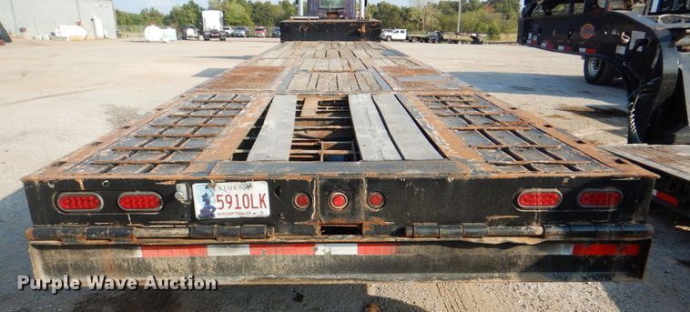 image for item DG1737 2006 Ledwell LW48HT2-10-PB  drop deck equipment trailer