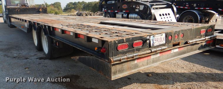 image for item DG1737 2006 Ledwell LW48HT2-10-PB  drop deck equipment trailer