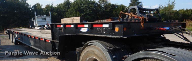 image for item DG1737 2006 Ledwell LW48HT2-10-PB  drop deck equipment trailer