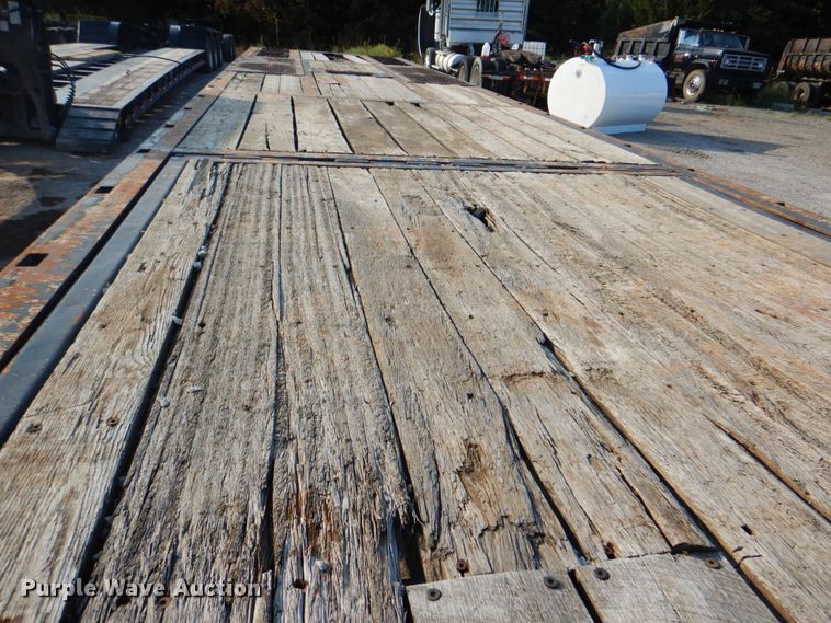 image for item DG1737 2006 Ledwell LW48HT2-10-PB  drop deck equipment trailer