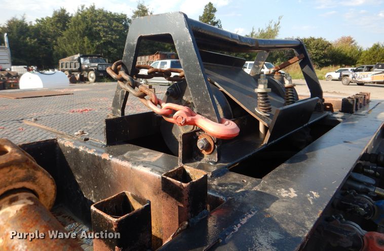 image for item DG1737 2006 Ledwell LW48HT2-10-PB  drop deck equipment trailer