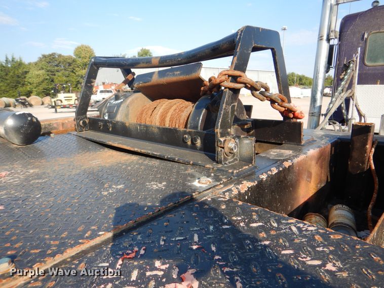 image for item DG1737 2006 Ledwell LW48HT2-10-PB  drop deck equipment trailer