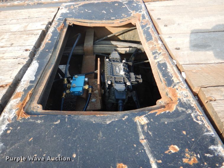 image for item DG1737 2006 Ledwell LW48HT2-10-PB  drop deck equipment trailer