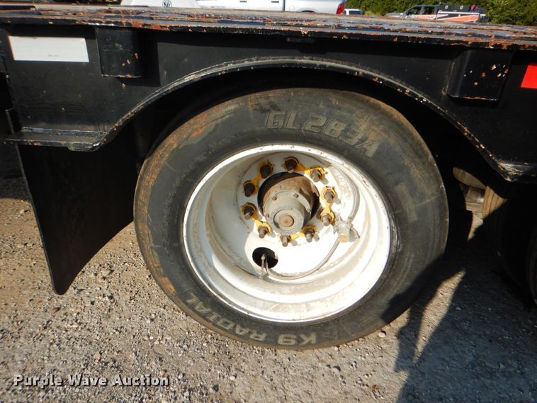 image for item DG1737 2006 Ledwell LW48HT2-10-PB  drop deck equipment trailer