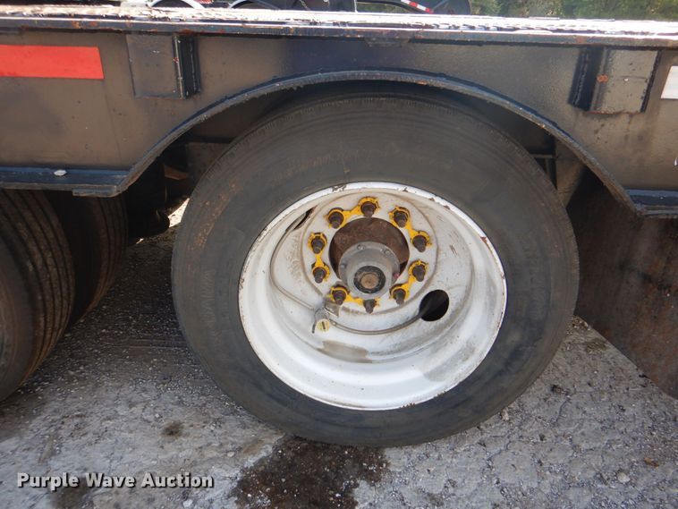 image for item DG1737 2006 Ledwell LW48HT2-10-PB  drop deck equipment trailer