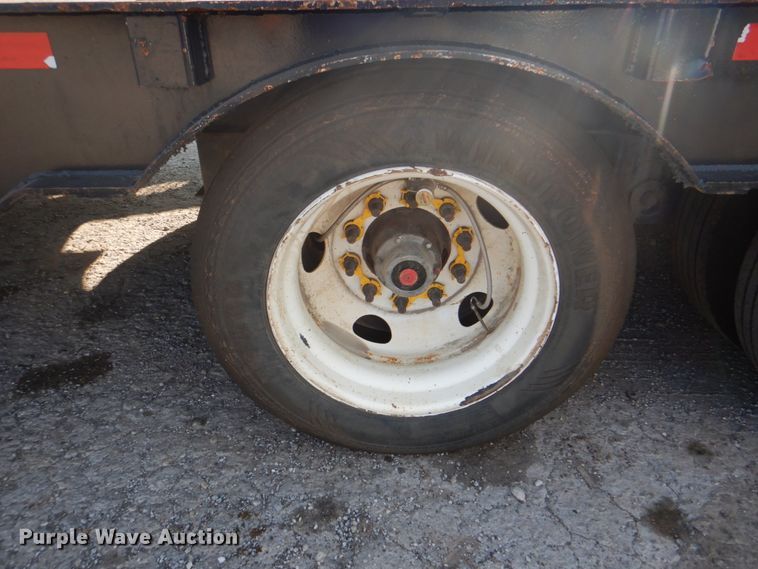 image for item DG1737 2006 Ledwell LW48HT2-10-PB  drop deck equipment trailer