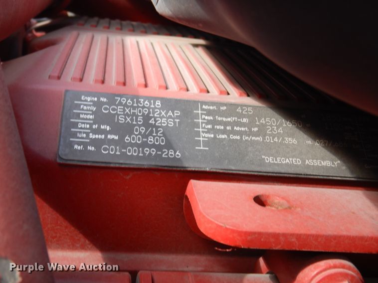 image for item DJ7299 2013 Freightliner Cascadia 125  semi truck