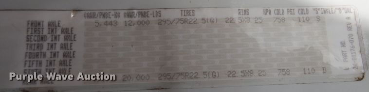 image for item DJ7299 2013 Freightliner Cascadia 125  semi truck