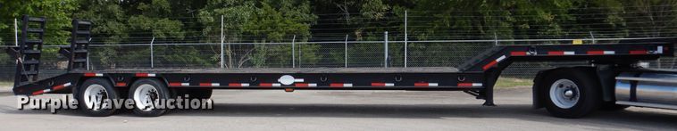 image for item DJ7300 2012 Viking VFD46P16F35T  drop deck equipment trailer