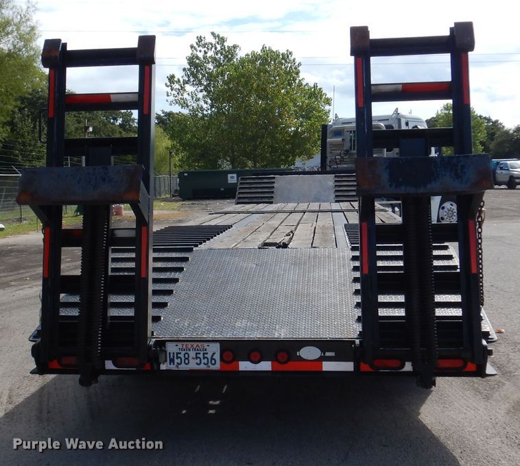 image for item DJ7300 2012 Viking VFD46P16F35T  drop deck equipment trailer