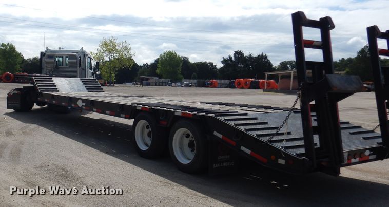 image for item DJ7300 2012 Viking VFD46P16F35T  drop deck equipment trailer