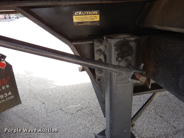 image for item DJ7300 2012 Viking VFD46P16F35T  drop deck equipment trailer