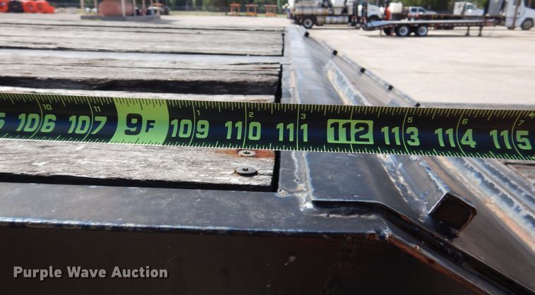 image for item DJ7300 2012 Viking VFD46P16F35T  drop deck equipment trailer