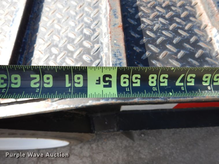 image for item DJ7300 2012 Viking VFD46P16F35T  drop deck equipment trailer