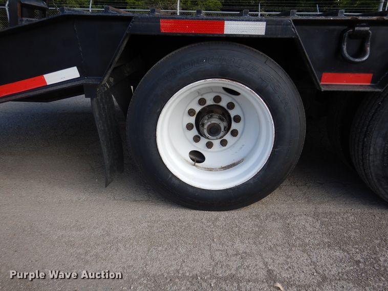 image for item DJ7300 2012 Viking VFD46P16F35T  drop deck equipment trailer