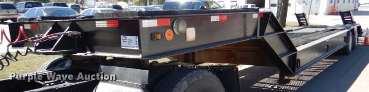 image for item DL0170 1978 Load King  drop deck equipment trailer