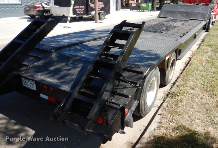 image for item DL0170 1978 Load King  drop deck equipment trailer