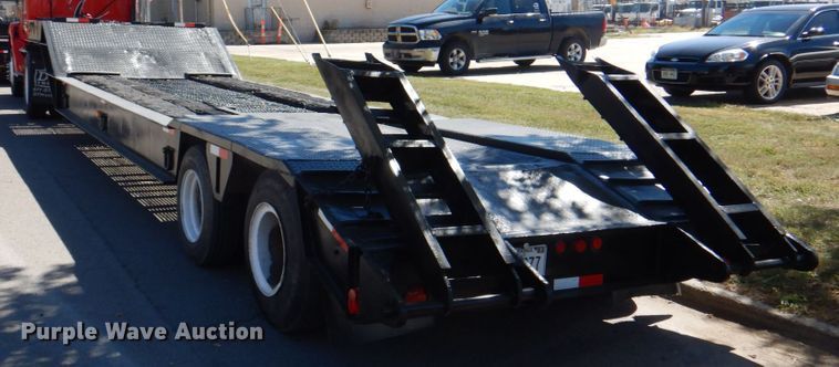 image for item DL0170 1978 Load King  drop deck equipment trailer