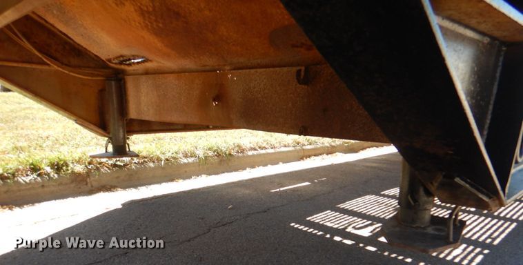 image for item DL0170 1978 Load King  drop deck equipment trailer