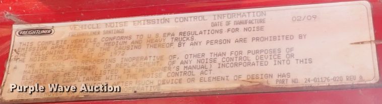 image for item DL7644 2010 Freightliner Columbia  semi truck