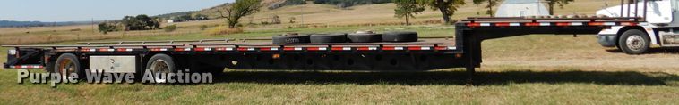 image for item DM5116 1997 Doonan  drop deck equipment trailer