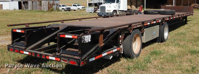 image for item DM5116 1997 Doonan  drop deck equipment trailer