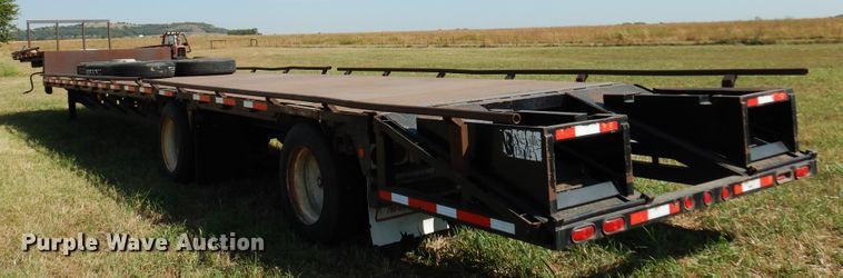 image for item DM5116 1997 Doonan  drop deck equipment trailer