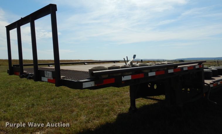 image for item DM5116 1997 Doonan  drop deck equipment trailer