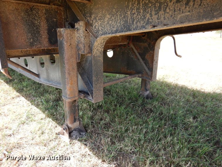 image for item DM5116 1997 Doonan  drop deck equipment trailer