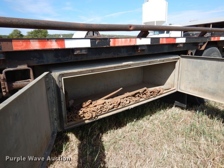 image for item DM5116 1997 Doonan  drop deck equipment trailer