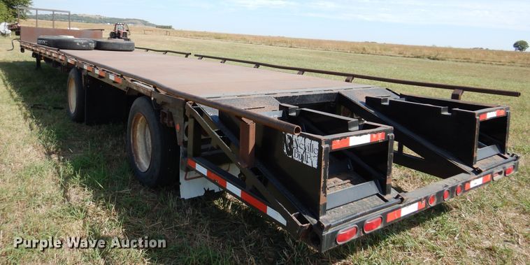 image for item DM5116 1997 Doonan  drop deck equipment trailer