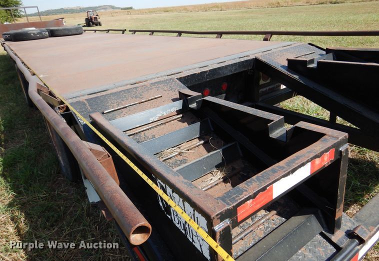 image for item DM5116 1997 Doonan  drop deck equipment trailer