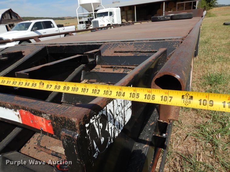 image for item DM5116 1997 Doonan  drop deck equipment trailer