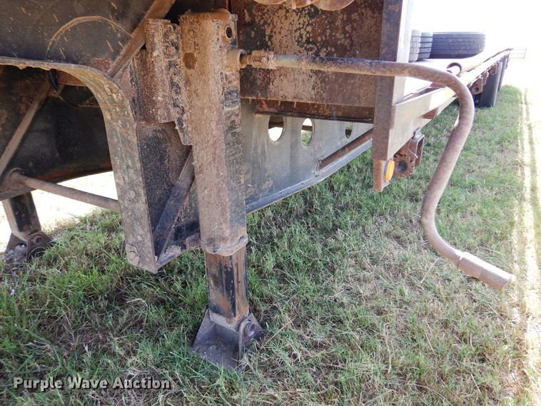 image for item DM5116 1997 Doonan  drop deck equipment trailer