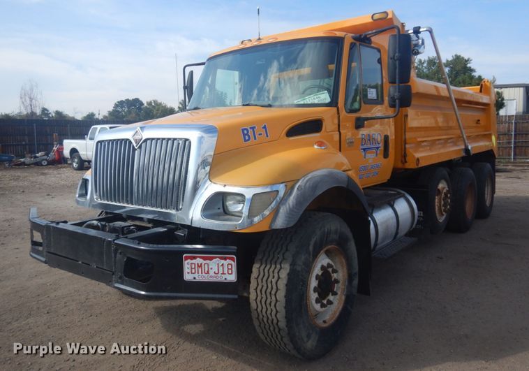 image for item DM5295 2007 International 7500  dump truck