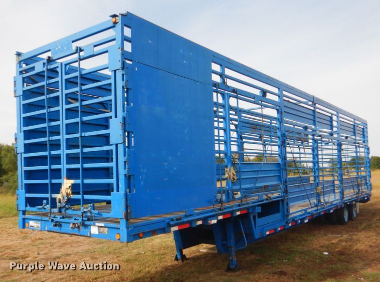 image for item HT9440 1997 McCord SD748/96  drop deck trailer