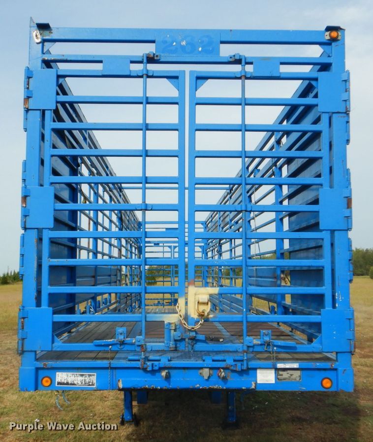 image for item HT9440 1997 McCord SD748/96  drop deck trailer